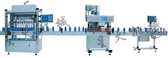 全自動(dòng)直列式膏體灌裝生產(chǎn)線